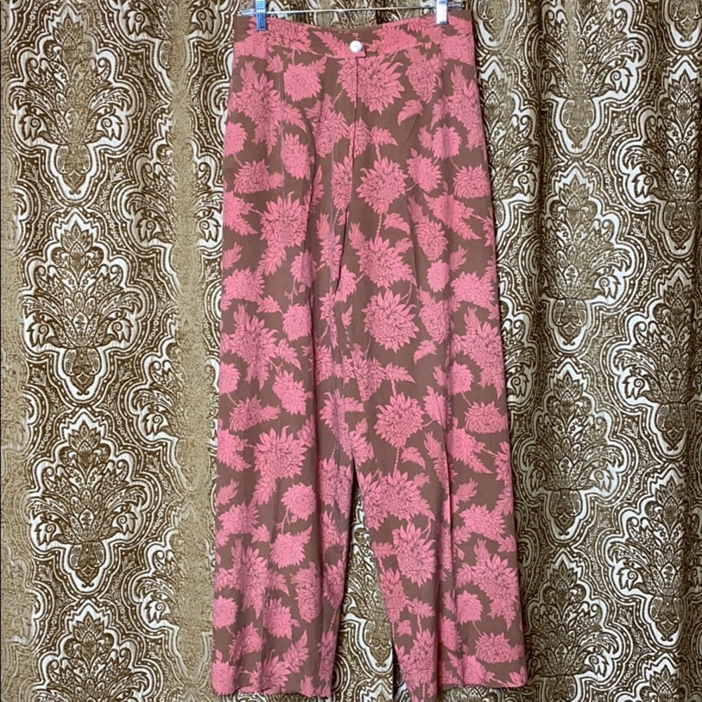 •NOVELLA ROYALE• The Morgan Trouser {silk copper dahlia} - Picture 8 of 9